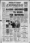 Paisley Daily Express Thursday 20 February 1986 Page 1