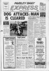 Paisley Daily Express Tuesday 02 December 1986 Page 1