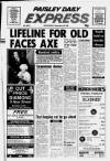 Paisley Daily Express Wednesday 16 December 1987 Page 1