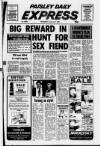 Paisley Daily Express Thursday 14 January 1988 Page 1