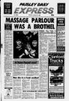 Paisley Daily Express Friday 15 January 1988 Page 1