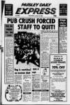 Paisley Daily Express Saturday 16 January 1988 Page 1