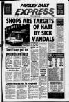 Paisley Daily Express Friday 15 April 1988 Page 1