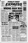 Paisley Daily Express Monday 25 April 1988 Page 1