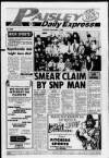 Paisley Daily Express Tuesday 01 November 1988 Page 1