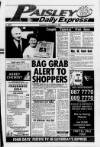 Paisley Daily Express Thursday 22 December 1988 Page 1