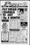 Paisley Daily Express Wednesday 01 February 1989 Page 1