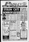 Paisley Daily Express Wednesday 01 March 1989 Page 1