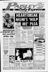 Paisley Daily Express Monday 01 May 1989 Page 1