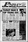 Paisley Daily Express Saturday 08 July 1989 Page 1