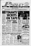 Paisley Daily Express Thursday 07 September 1989 Page 1