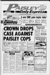 Paisley Daily Express Saturday 30 September 1989 Page 1