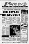 Paisley Daily Express Wednesday 01 November 1989 Page 1