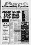 Paisley Daily Express Wednesday 15 November 1989 Page 1