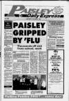 Paisley Daily Express Saturday 02 December 1989 Page 1