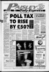 Paisley Daily Express Friday 12 January 1990 Page 1