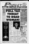 Paisley Daily Express Thursday 25 January 1990 Page 1