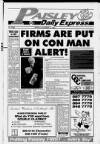 Paisley Daily Express Monday 12 November 1990 Page 1