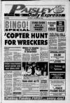 Paisley Daily Express Saturday 24 November 1990 Page 1