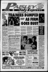Paisley Daily Express Monday 26 November 1990 Page 1