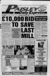 Paisley Daily Express Saturday 04 January 1992 Page 1
