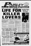 Paisley Daily Express Tuesday 28 April 1992 Page 1