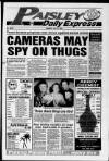 Paisley Daily Express Monday 06 July 1992 Page 1