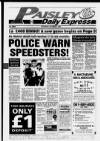 Paisley Daily Express Saturday 03 October 1992 Page 1