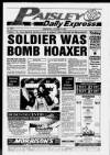 Paisley Daily Express Wednesday 14 October 1992 Page 1