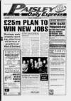 Paisley Daily Express Friday 30 October 1992 Page 1