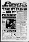 Paisley Daily Express Monday 21 December 1992 Page 1
