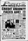 Paisley Daily Express Thursday 21 January 1993 Page 1