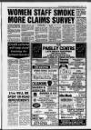 The Paisley Daily Express Thursday March 111 993 """'f WOMEN STAFF SMOKE MORE CLAIMS SURVEY A UNIQUE study Into smoking