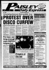 Paisley Daily Express Saturday 29 May 1993 Page 1