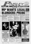Paisley Daily Express Monday 05 July 1993 Page 1