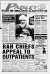 Paisley Daily Express Wednesday 04 August 1993 Page 1