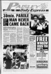 No 37106 TUESDAY SEPTEMBER 28 1993 30min PAROLE MAN NEVER CAME RACK A MENTAL patient with a history of escaping
