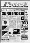 Paisley Daily Express Tuesday 09 November 1993 Page 1