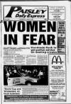 Paisley Daily Express Wednesday 29 June 1994 Page 1