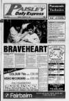 Paisley Daily Express Friday 27 January 1995 Page 1