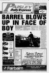 Paisley Daily Express Friday 14 April 1995 Page 1