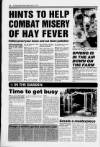 14 The Paisley Daily Express Monday April 1 7 1 995 : : TO COMBAT MISERY OF HAY FEVER Pollen-proof