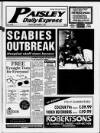 Paisley Daily Express Friday 08 September 1995 Page 1