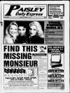 Paisley Daily Express Friday 13 October 1995 Page 1