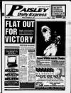 Paisley Daily Express Friday 10 November 1995 Page 1