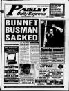 Paisley Daily Express Friday 24 November 1995 Page 1