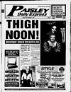 Paisley Daily Express Friday 08 December 1995 Page 1