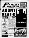Paisley Daily Express Friday 15 December 1995 Page 1