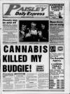 Paisley Daily Express Monday 22 January 1996 Page 1