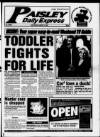 Paisley Daily Express Saturday 03 August 1996 Page 1